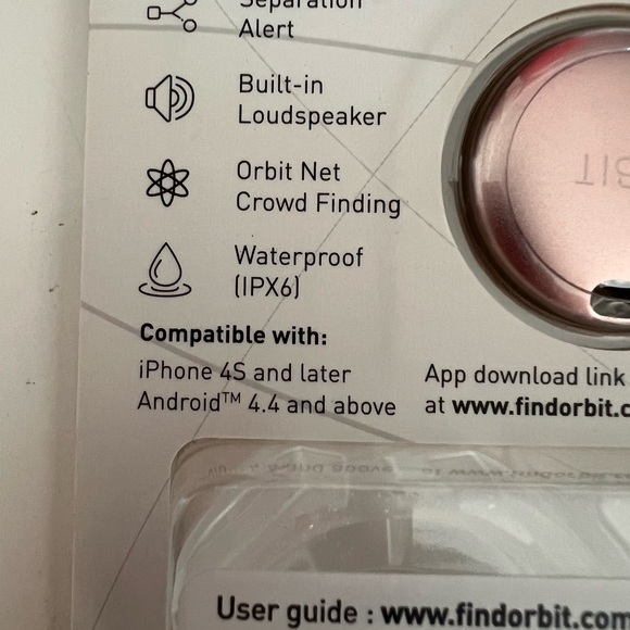 HButler Orbit Key Finder ROSE GOLD Brand New - UNIVERSAL - Picture 5 of 7